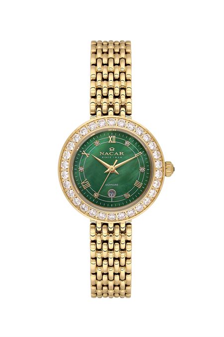 SARI METAL BAND KADIN KOL SAATİ