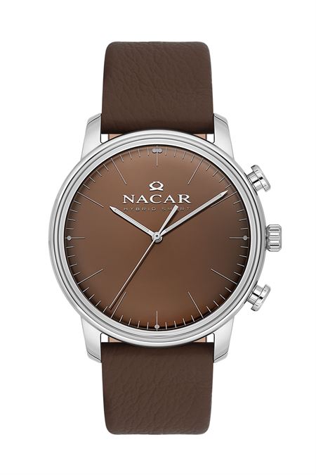 KAHVERENGİ HAKİKİ DERİ ERKEK KOL SAATİ