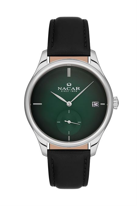 SİYAH HAKİKİ DERİ ERKEK KOL SAATİ