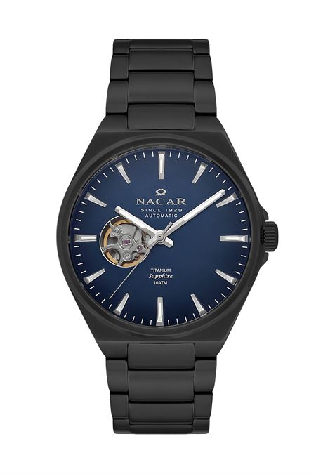 SİYAH TİTANYUM ERKEK KOL SAATİ