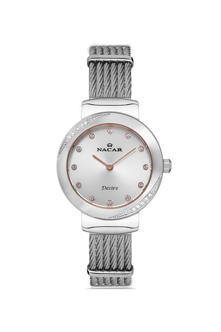 ÇELİK METAL BAND KADIN KOL SAATİ