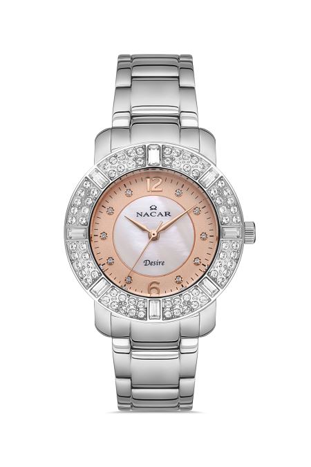 ÇELİK METAL BAND KADIN KOL SAATİ