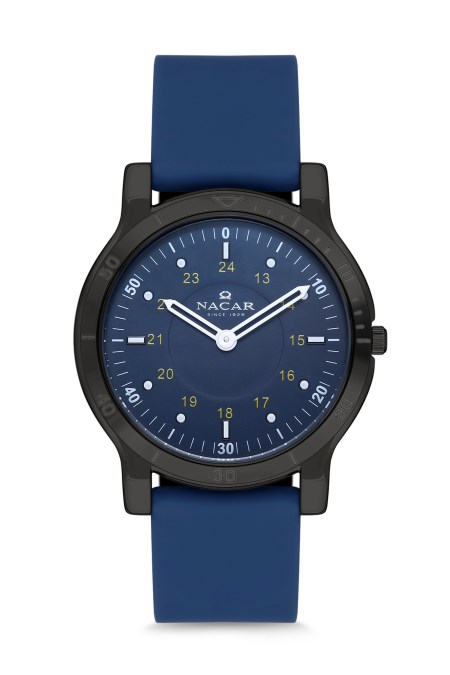 MAVİ SİLİKON ERKEK KOL SAATİ