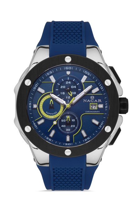 MAVİ SİLİKON ERKEK KOL SAATİ