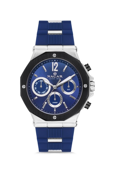 MAVİ SİLİKON KADIN KOL SAATİ