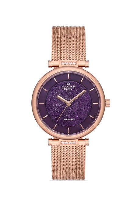 PEMBE HASIR BAND KADIN KOL SAATİ