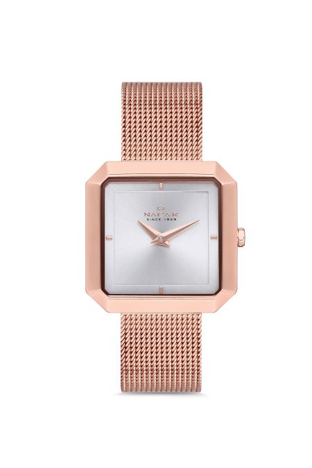 PEMBE HASIR BAND KADIN KOL SAATİ