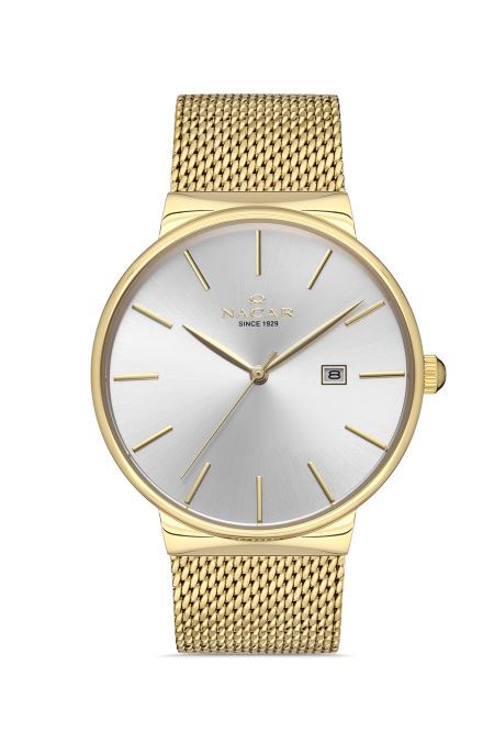 SARI HASIR BAND ERKEK KOL SAATİ