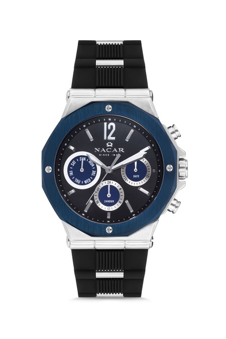 SİYAH SİLİKON KADIN KOL SAATİ