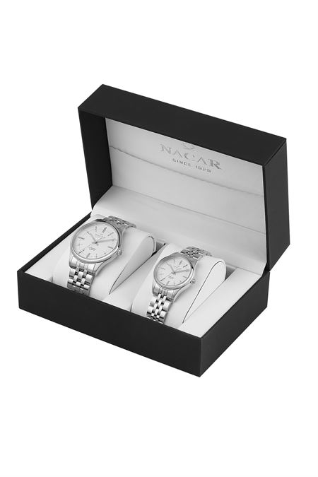 ÇELİK METAL BAND ERKEK-KADIN KOL SAATİ