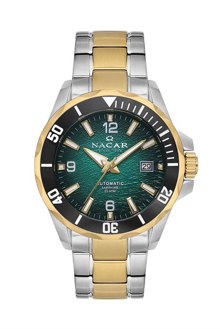 ÇELİK - SARI METAL BAND ERKEK KOL SAATİ