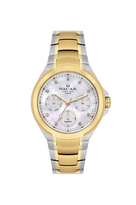 ÇELİK - SARI METAL BAND KADIN KOL SAATİ