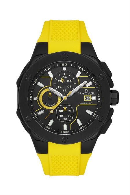 SARI SİLİKON ERKEK KOL SAATİ