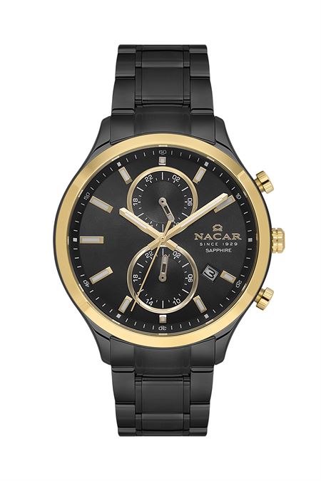 SİYAH METAL BAND ERKEK KOL SAATİ