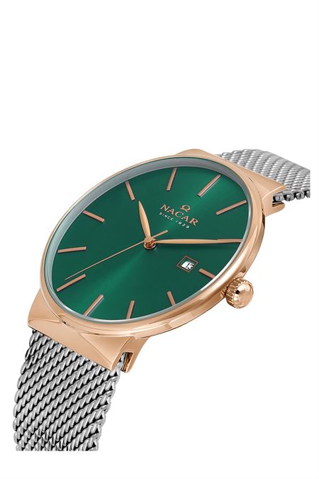 ÇELİK HASIR BAND ERKEK KOL SAATİ