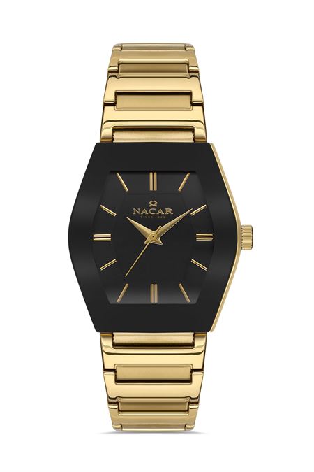 SARI METAL BAND KADIN KOL SAATİ