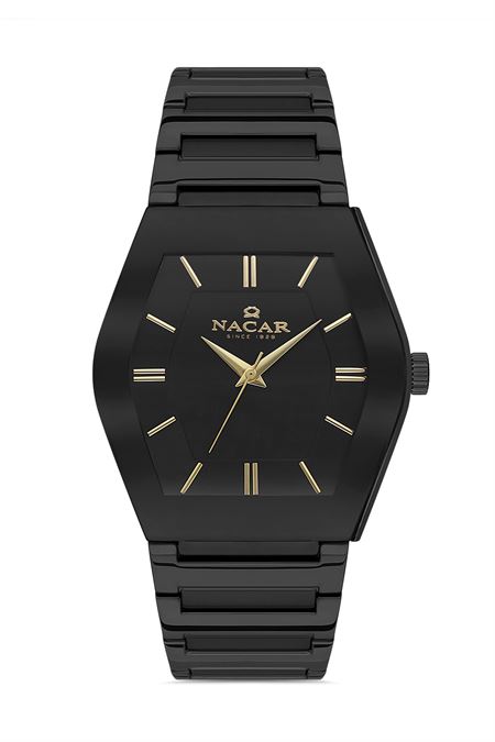 SİYAH METAL BAND ERKEK KOL SAATİ